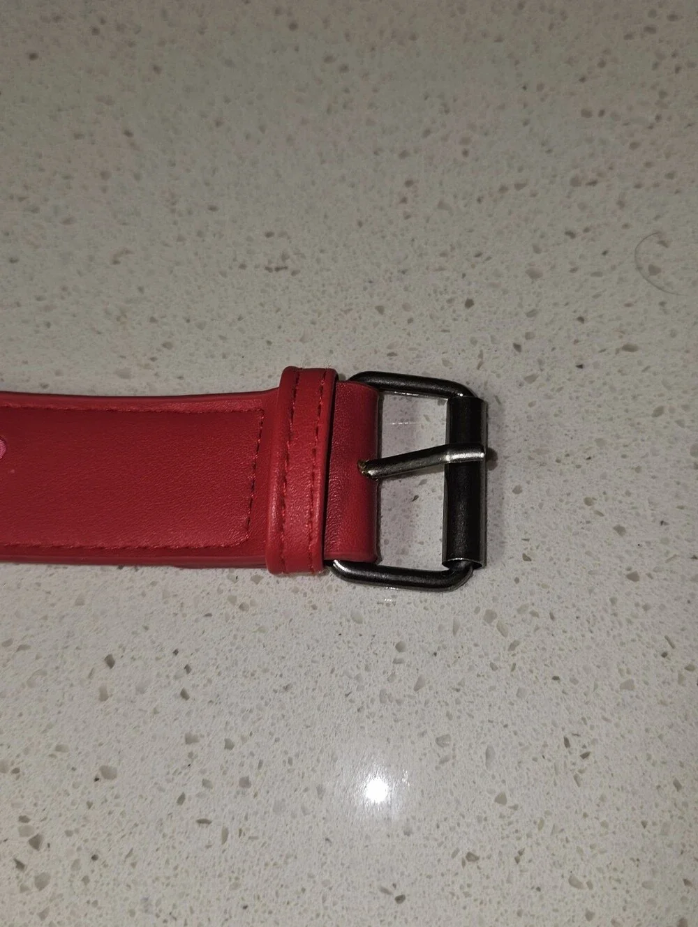 Ed Hardy solid Red women's Belt 37 inches Large